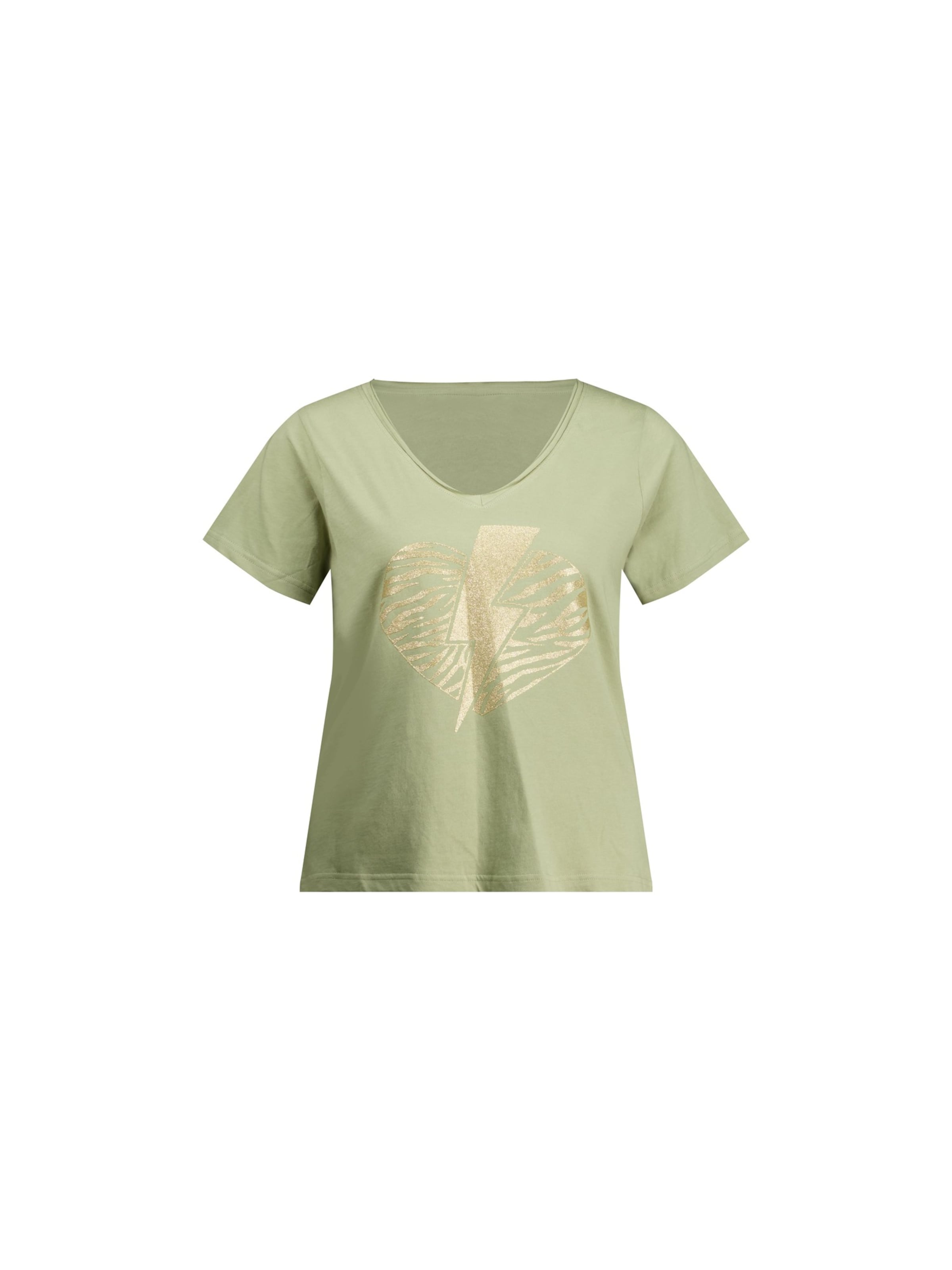 T-shirt 'Lovers' Deeluxe en vert : devant