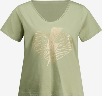 T-shirt 'Lovers' Deeluxe en vert : devant