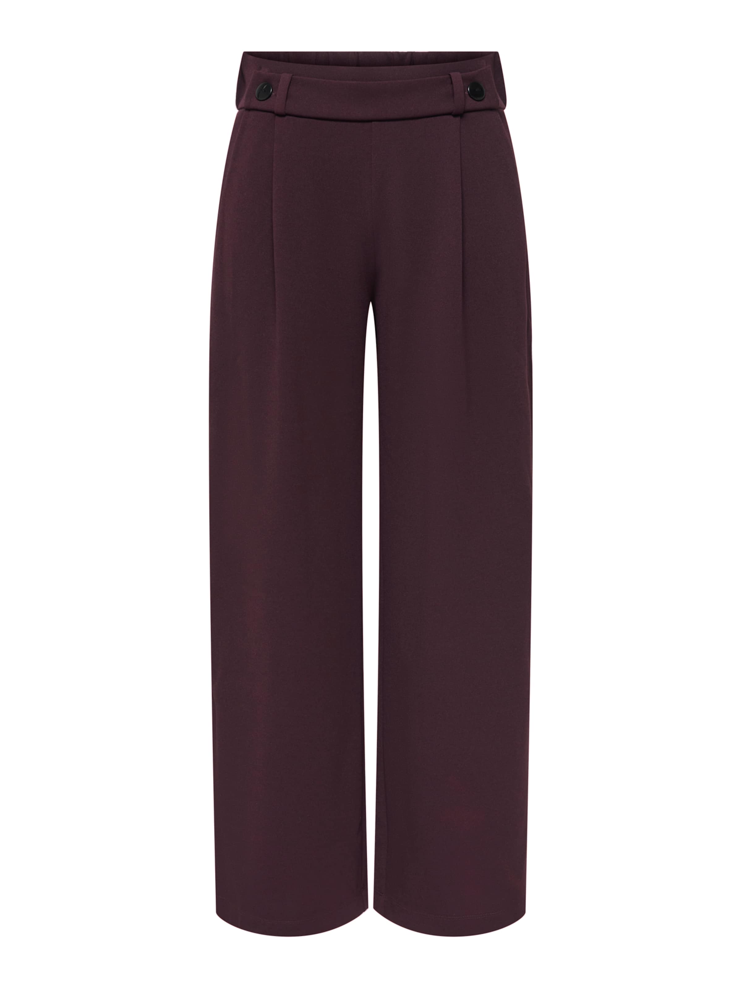 JDY - Loosefit Pantalón plisado 'JDYGeggo' en marrón: frente