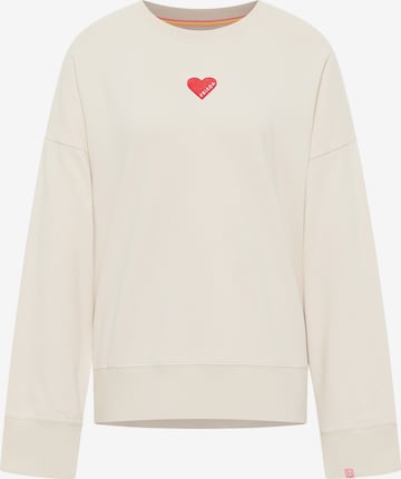 Frieda & Freddies NY Sweatshirt in Beige: front