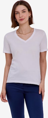 FALKE Shirt 'Essential Cotton' in Weiß: Vorderseite