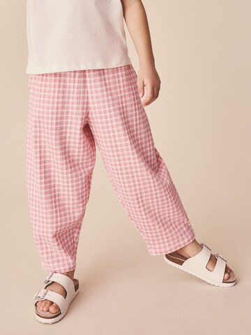 Barrel Pantalon Next en rose : devant