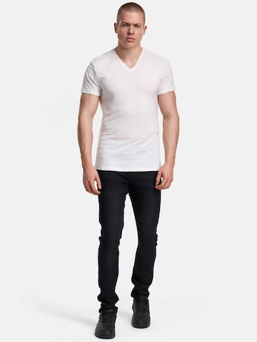 Tazzio - Camiseta 'E107' en blanco