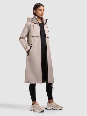 khujo Between-Seasons Coat 'Pinax2' in Beige