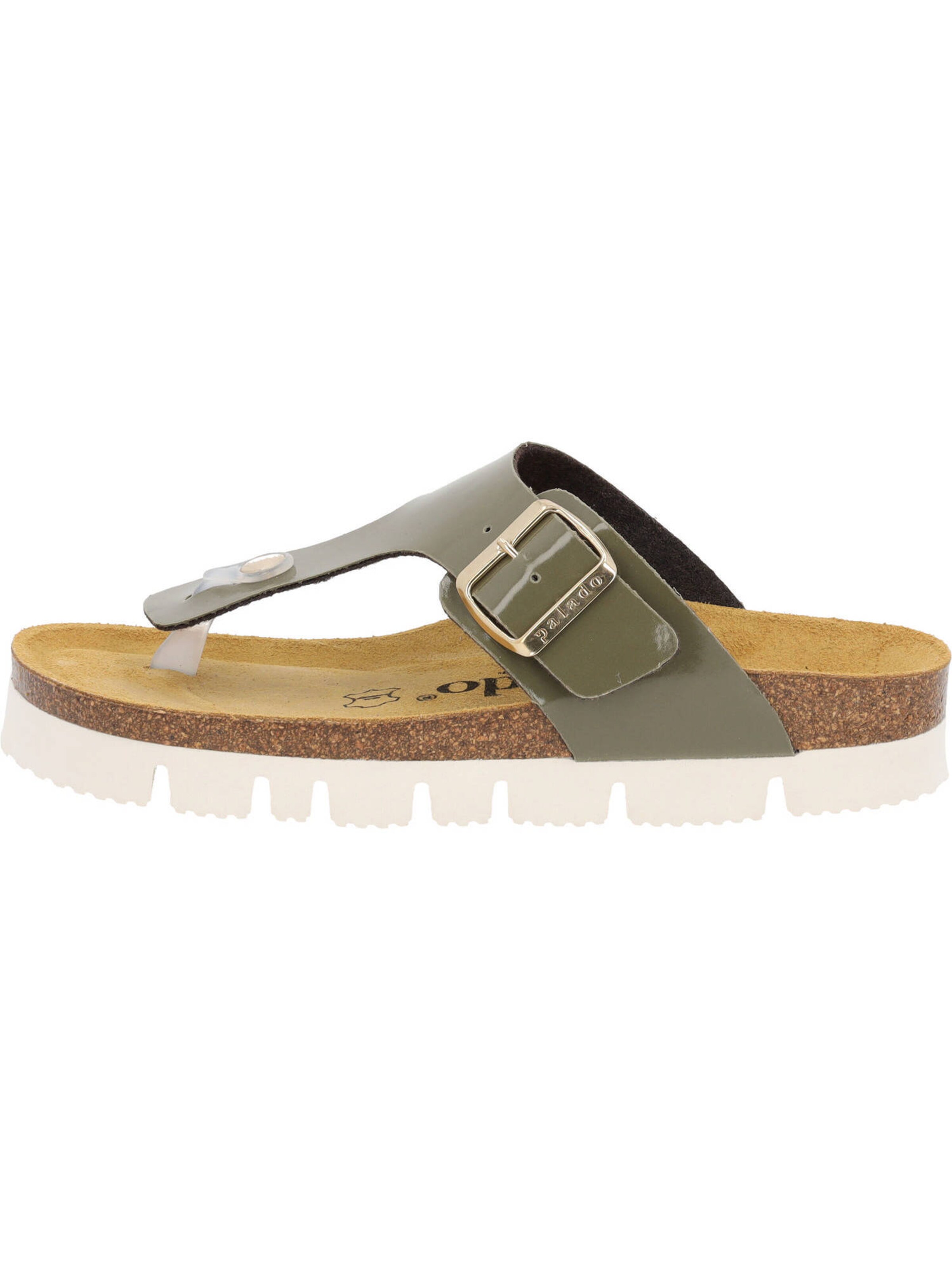 Palado T-bar sandals 'Kos' in Green: front