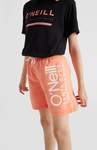 Shorts de bain 'Cali' O'NEILL en orange : devant
