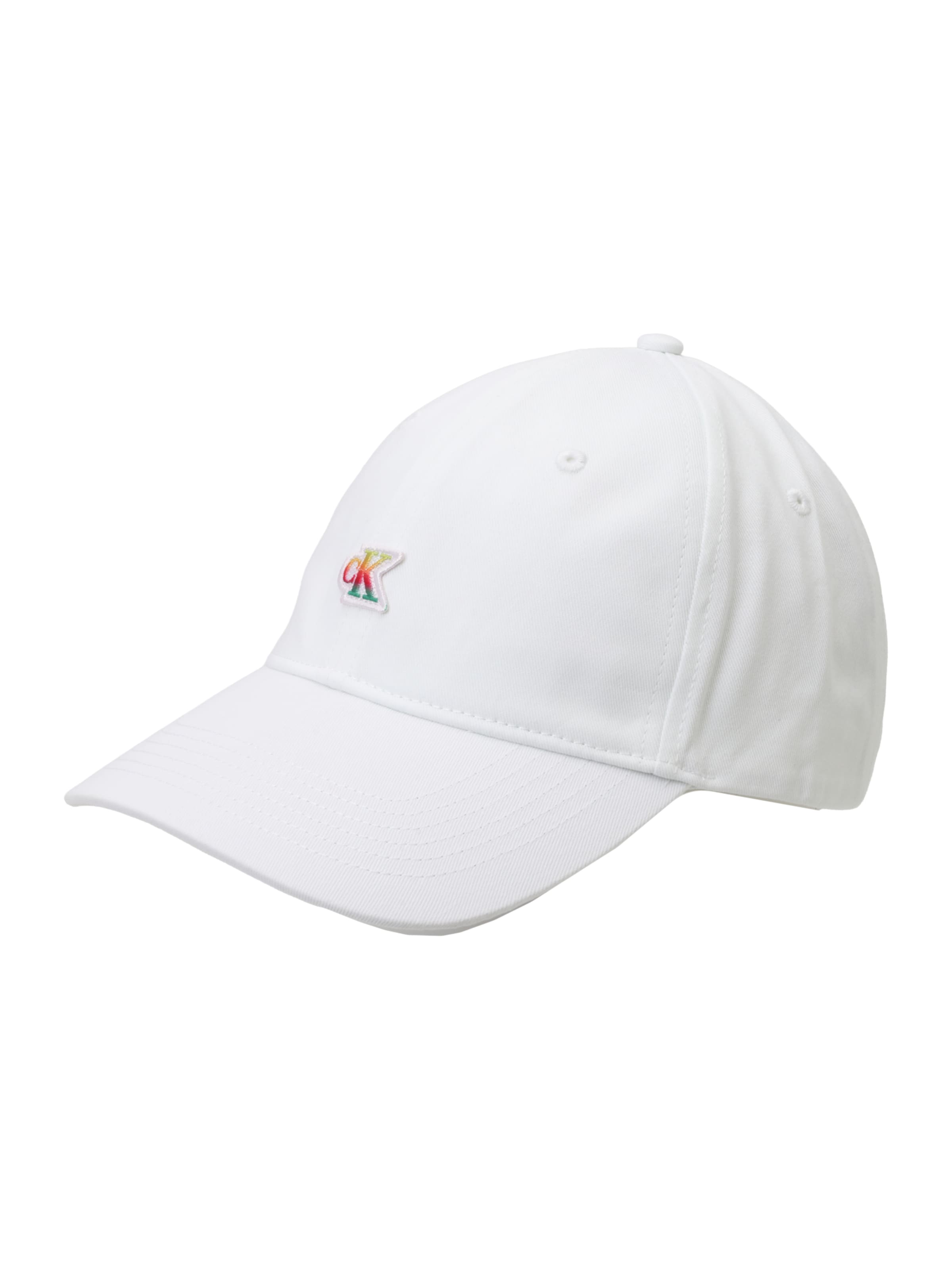 Calvin Klein Cap 'PRIDE' in Weiß: Vorderseite
