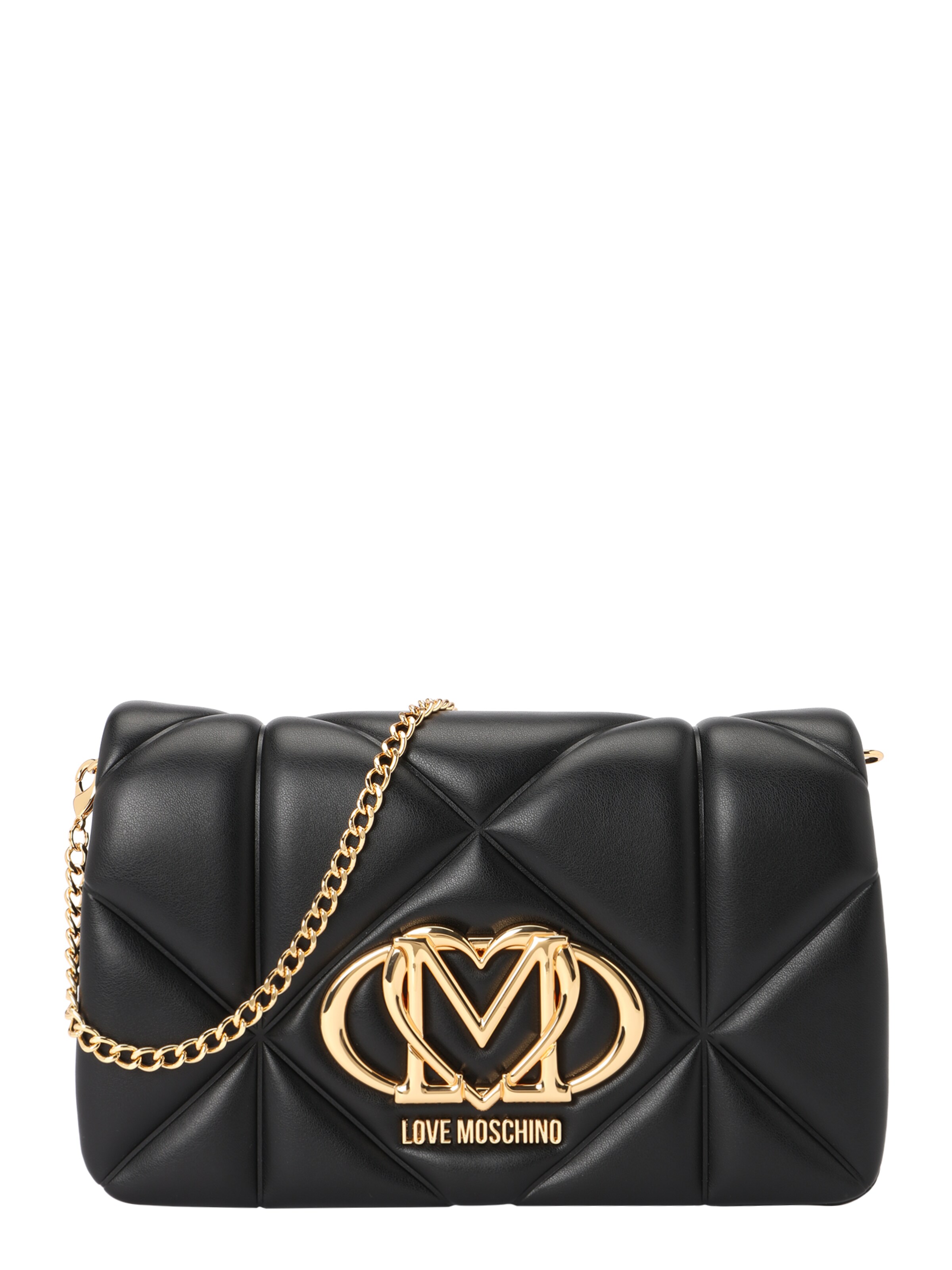 Love Moschino Umhängetasche in Schwarz: Vorderseite