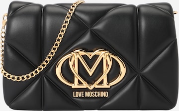 Sac à bandoulière Love Moschino en noir : devant