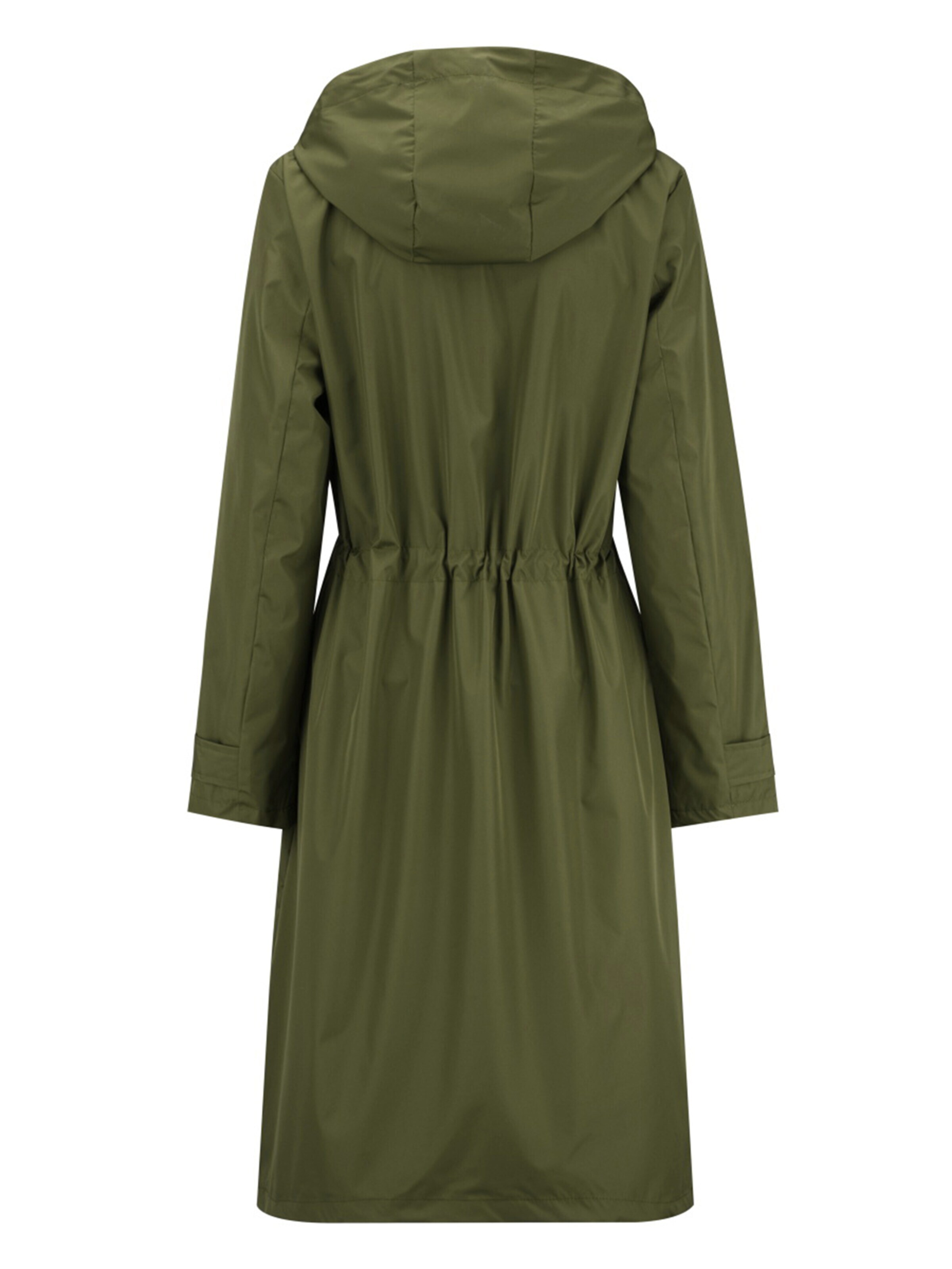 YOUTHUP Between-Seasons Coat 'Schwebe' in Green