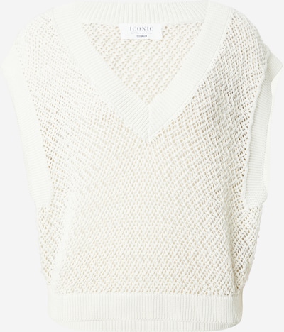 ABOUT YOU x Iconic by Tatiana Kucharova Sweater 'Alexis' in White, Item view