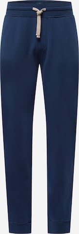 Hackett London Tapered Trousers in Blue: front