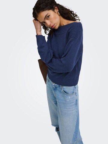 Pull-over 'KATIA ' ONLY en bleu