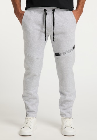 Regular Pantalon 'Torres' BRUNO BANANI en gris : devant