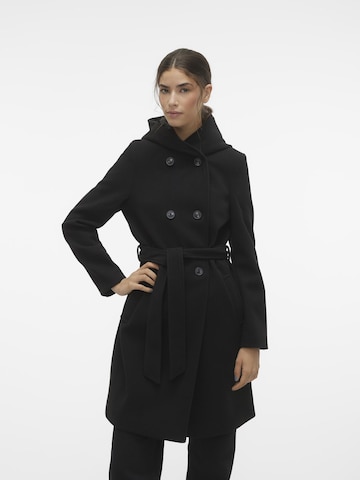 VERO MODA Демисезонное пальто 'Vincefiona' в Черный: спереди