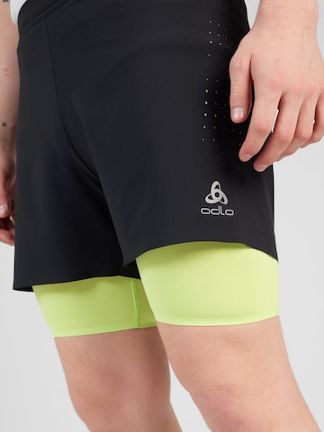 ODLO Regular Sportbroek 'Zeroweight' in Zwart