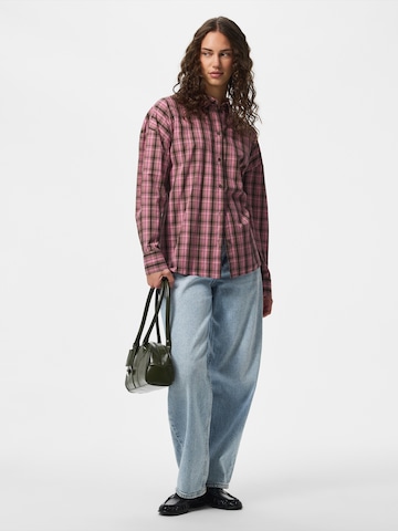 Camicia da donna 'VERETT' di PIECES in marrone