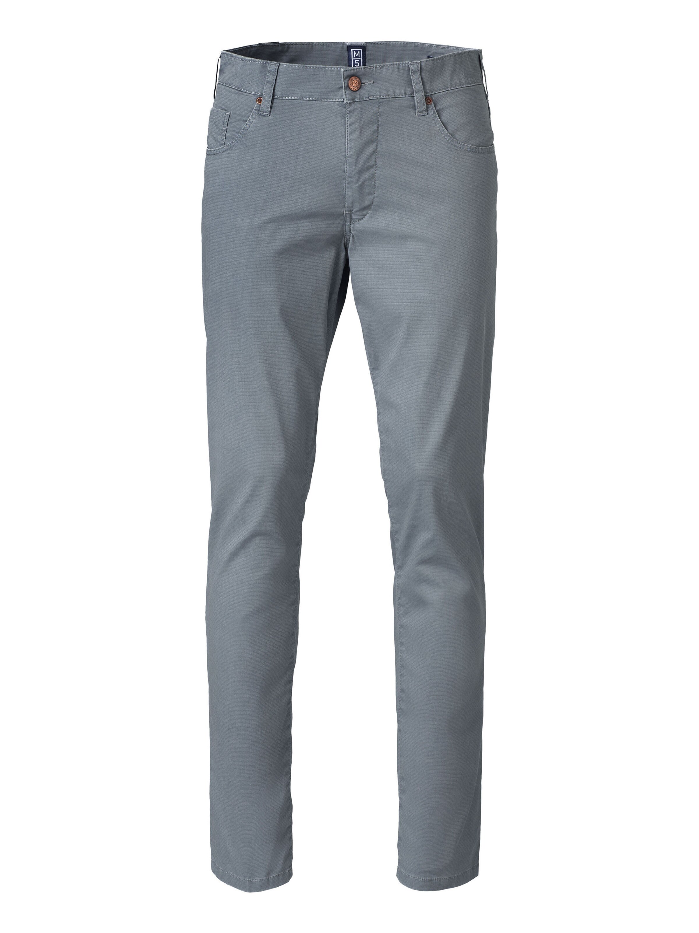 MEYER Hose  'M5' in Grau: Vorderseite