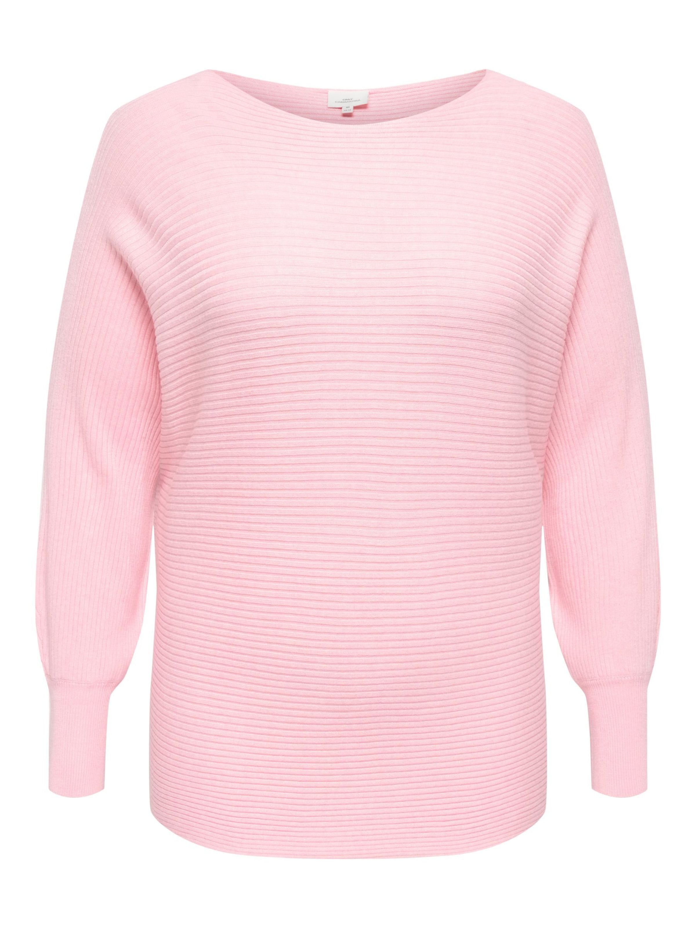 ONLY Carmakoma - Jersey 'CARNew Adaline' en rosa: frente