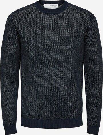 SELECTED HOMME Pullover in Blau: front