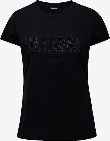 Salsa Jeans Shirt in Black: front