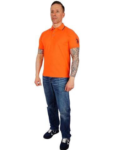 U.S. POLO ASSN. Poloshirt in Orange