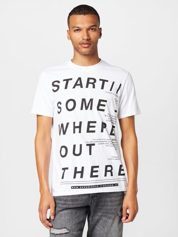 QS Shirt in Wit: voorkant