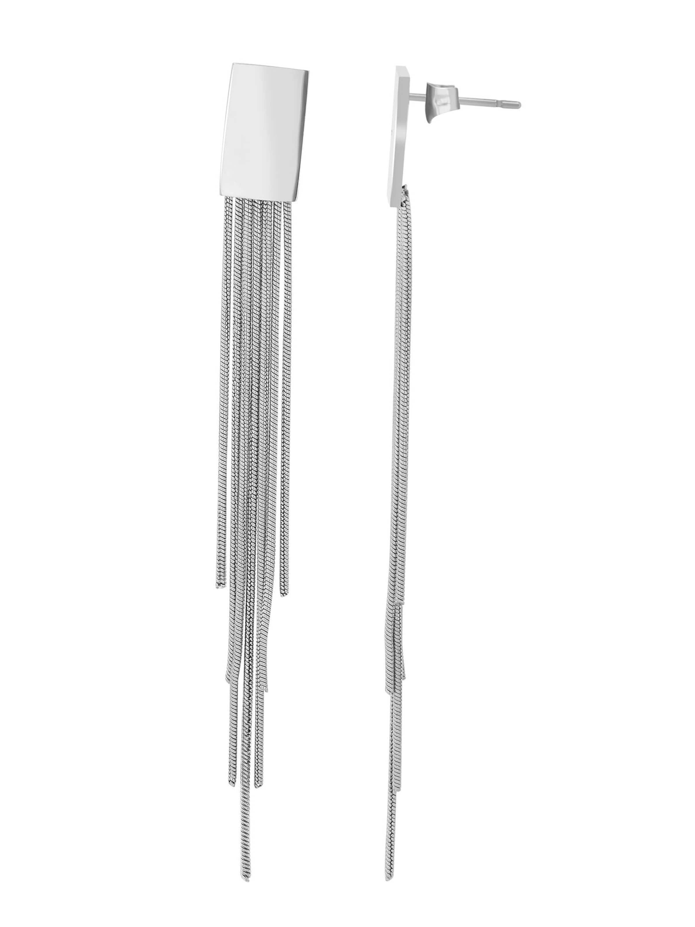 Akzent Earrings 'Lane, langlebig' in Silver