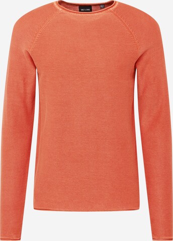 Only & Sons Sweater 'Dextor' in Red: front