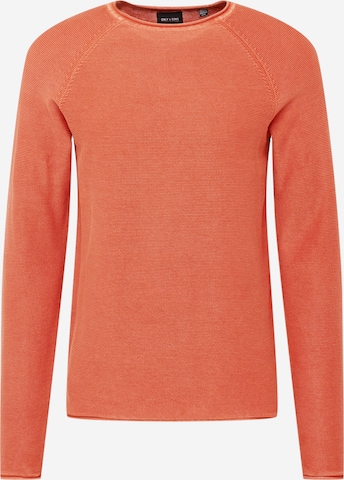 Only & Sons Sweater 'Dextor' in Red: front