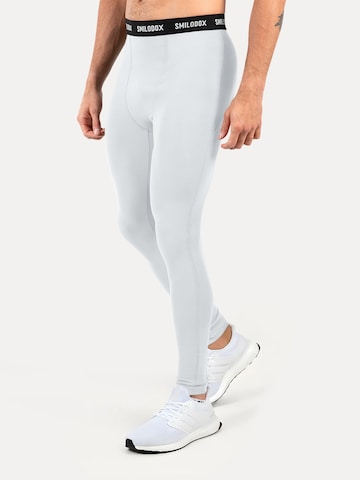 Smilodox Slim fit Workout Pants 'Xion' in Grey