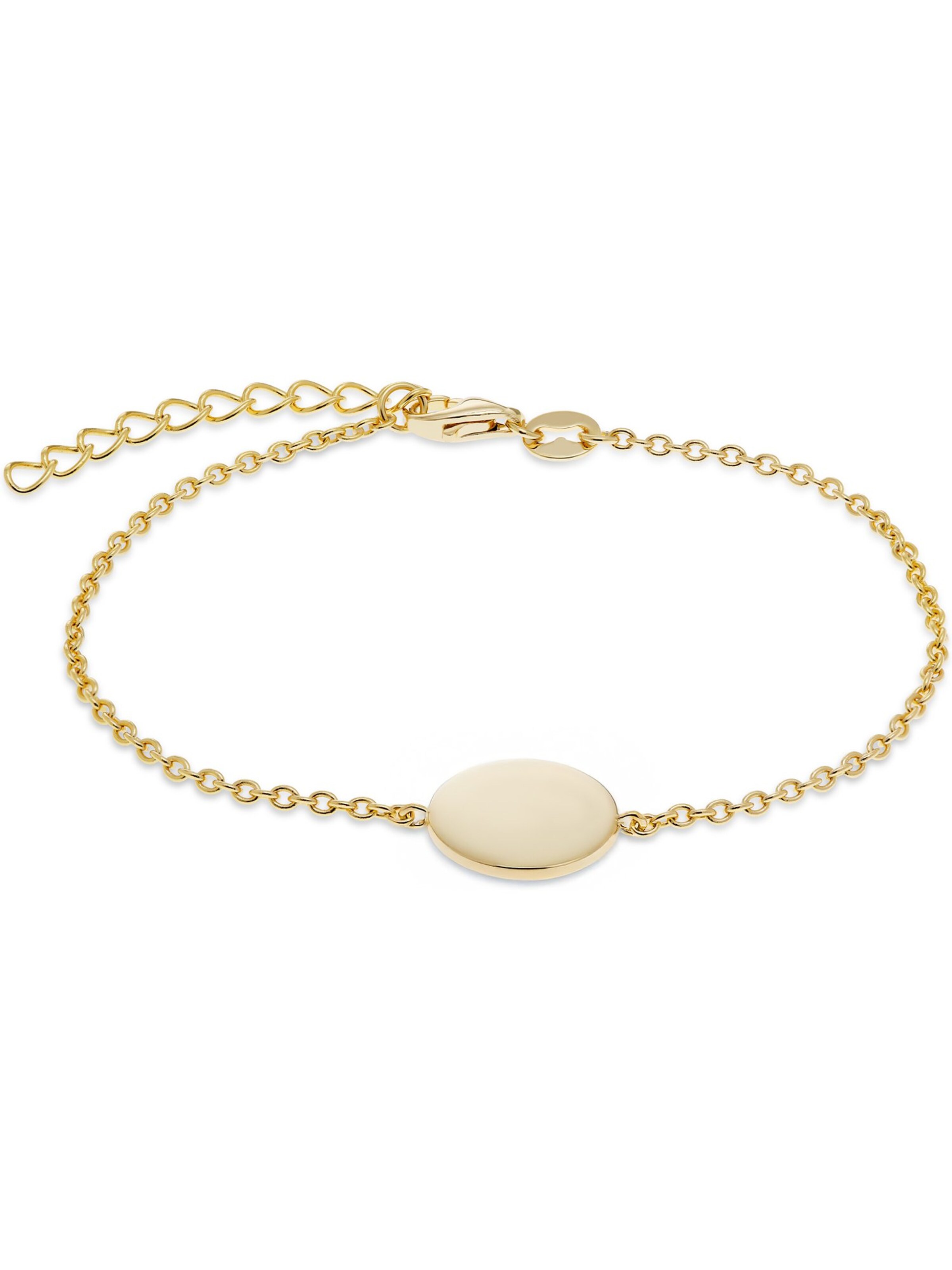 FAVS Armband in Gelb: Vorderseite