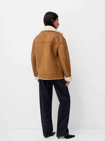 Giacca di mezza stagione di Bershka in marrone