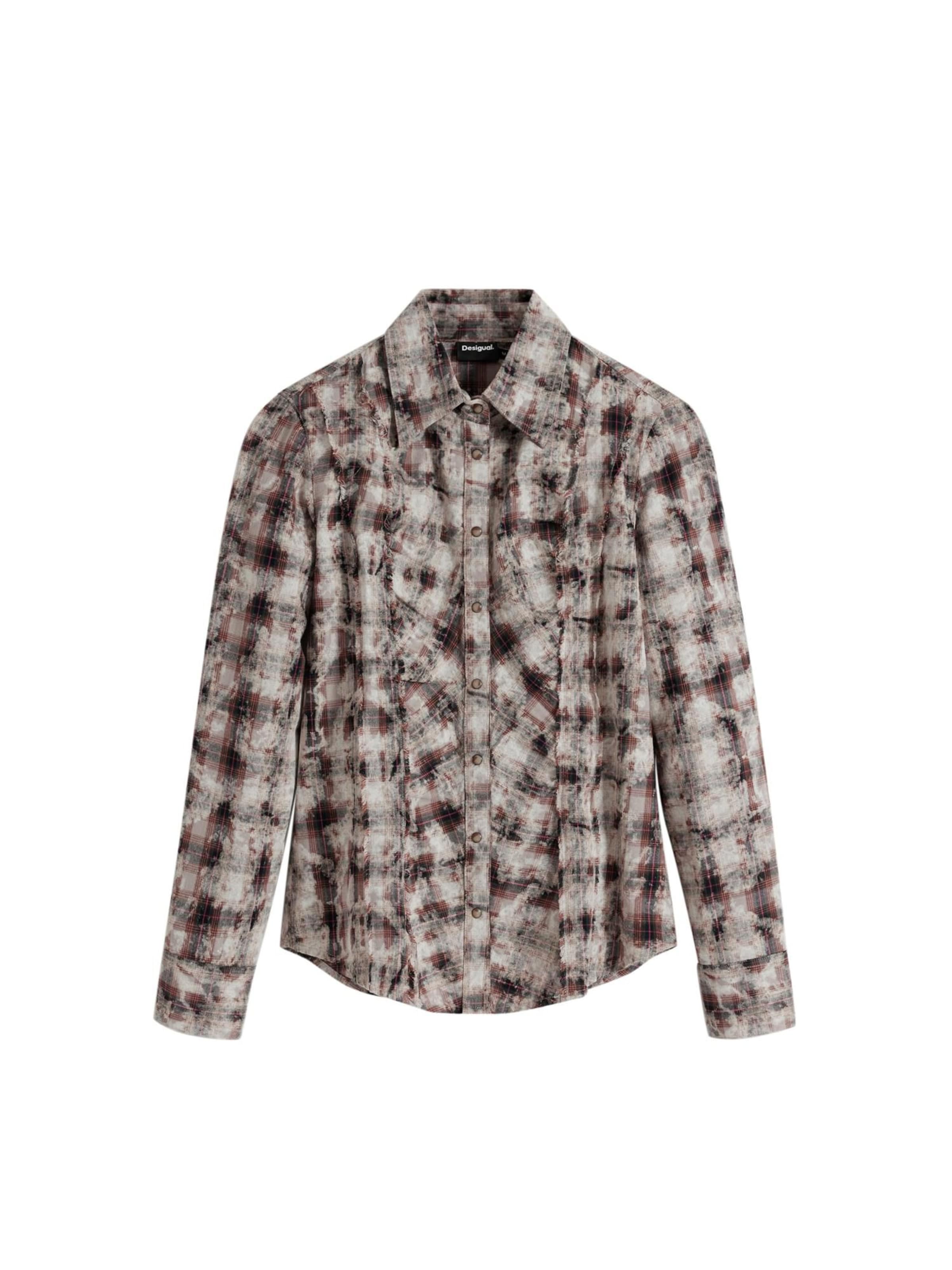 DesigualBluza - smeđa boja: prednji dio