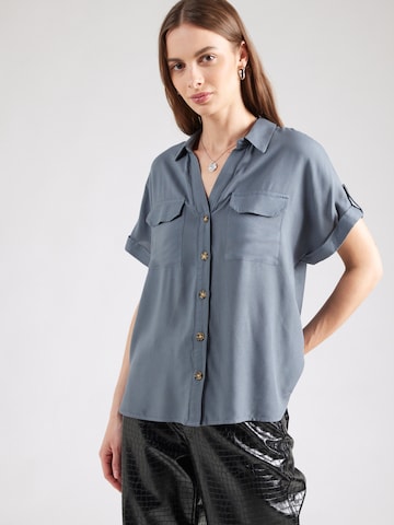 VERO MODA Blouse 'VMBUMPY' in Blue: front