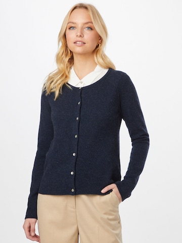 rosemunde Knit Cardigan in Blue: front