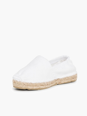 Sandales Pisamonas en blanc : devant