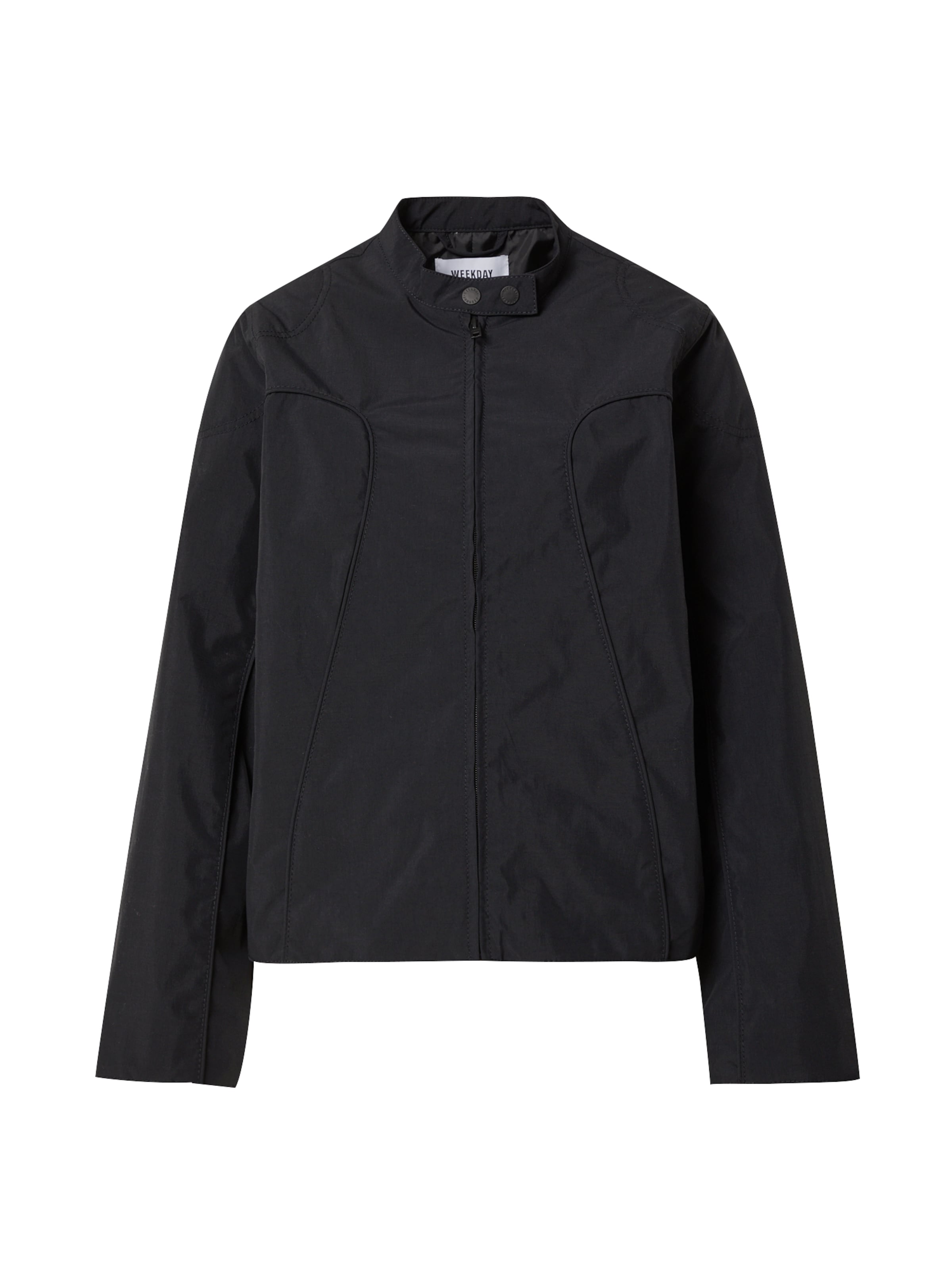 WEEKDAY Prechodná bunda 'Joan' - Čierna: predná strana
