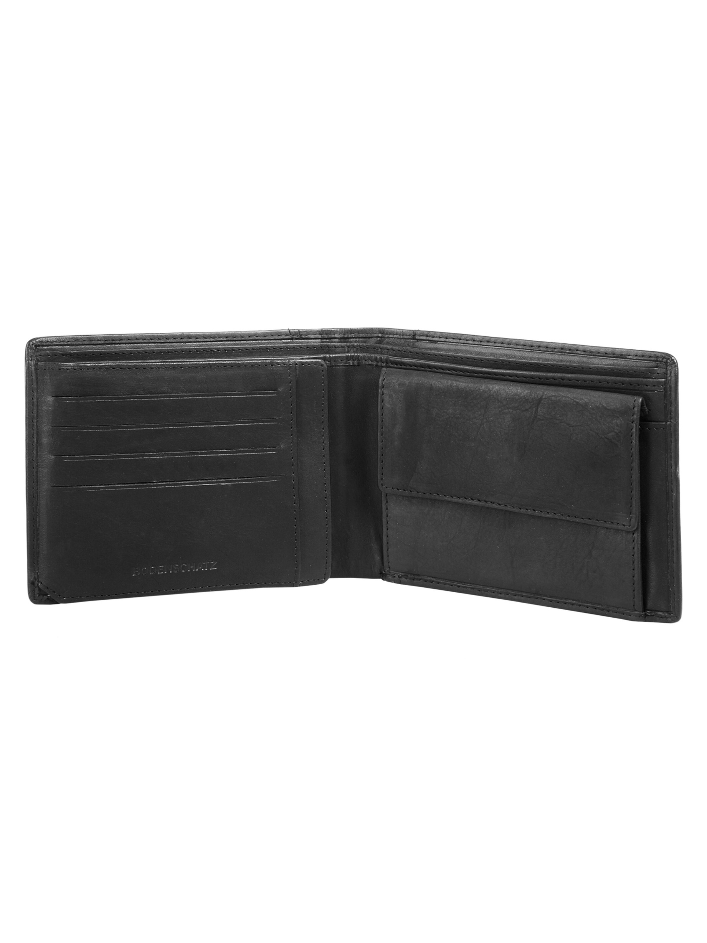 BODENSCHATZ Portemonnaie in Schwarz