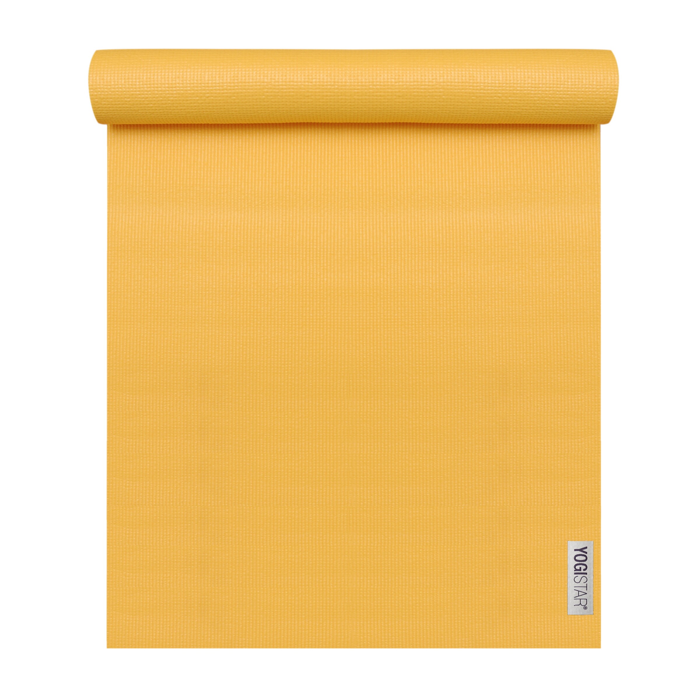 YOGISTAR.COM Yogamatte in Gelb