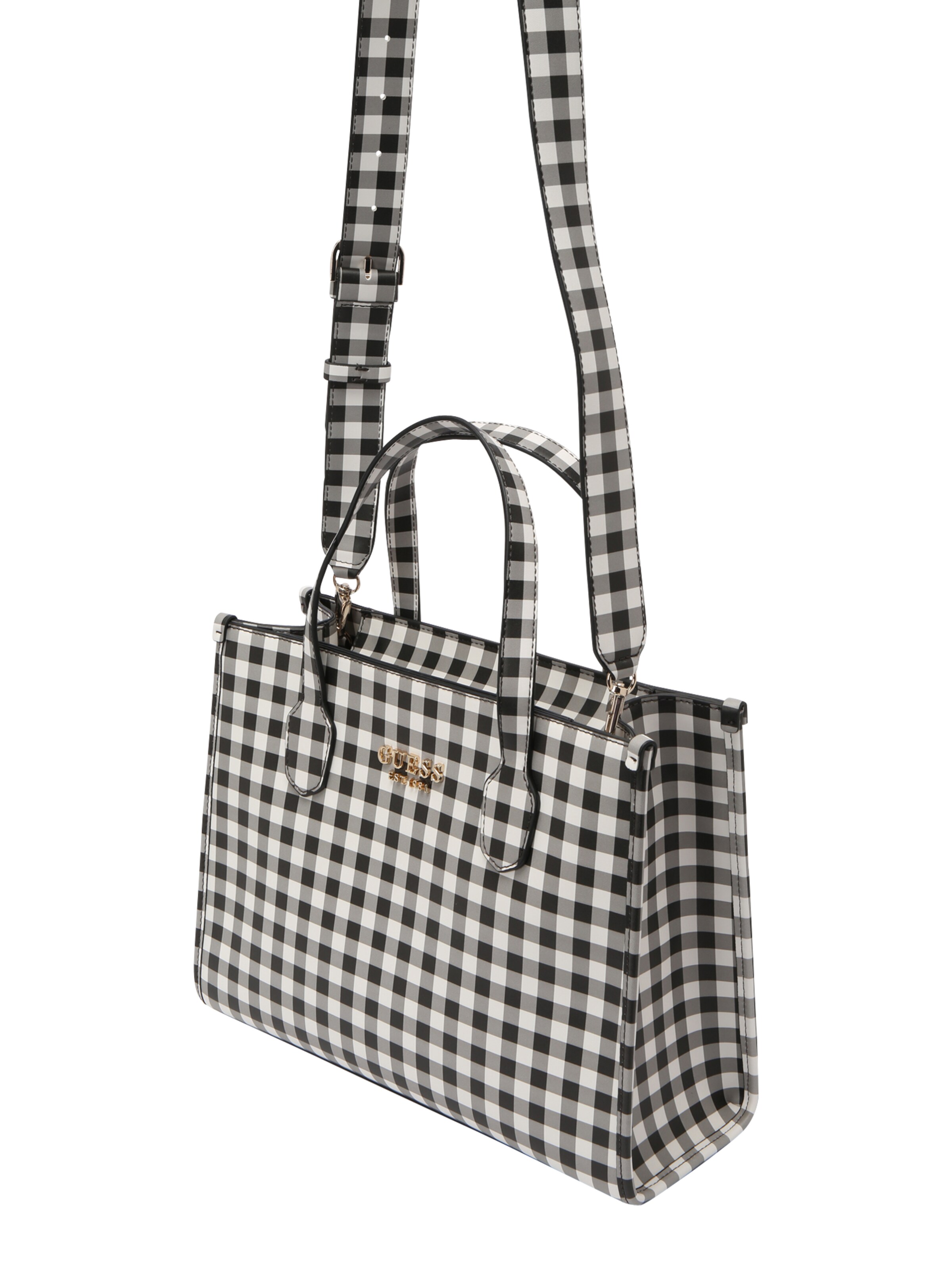 GUESS N�kupn� ta�ka 'SILVANA' &ndash; �ern�: p�edn� strana