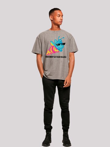 T-Shirt 'Die Biene Maja' F4NT4STIC en gris