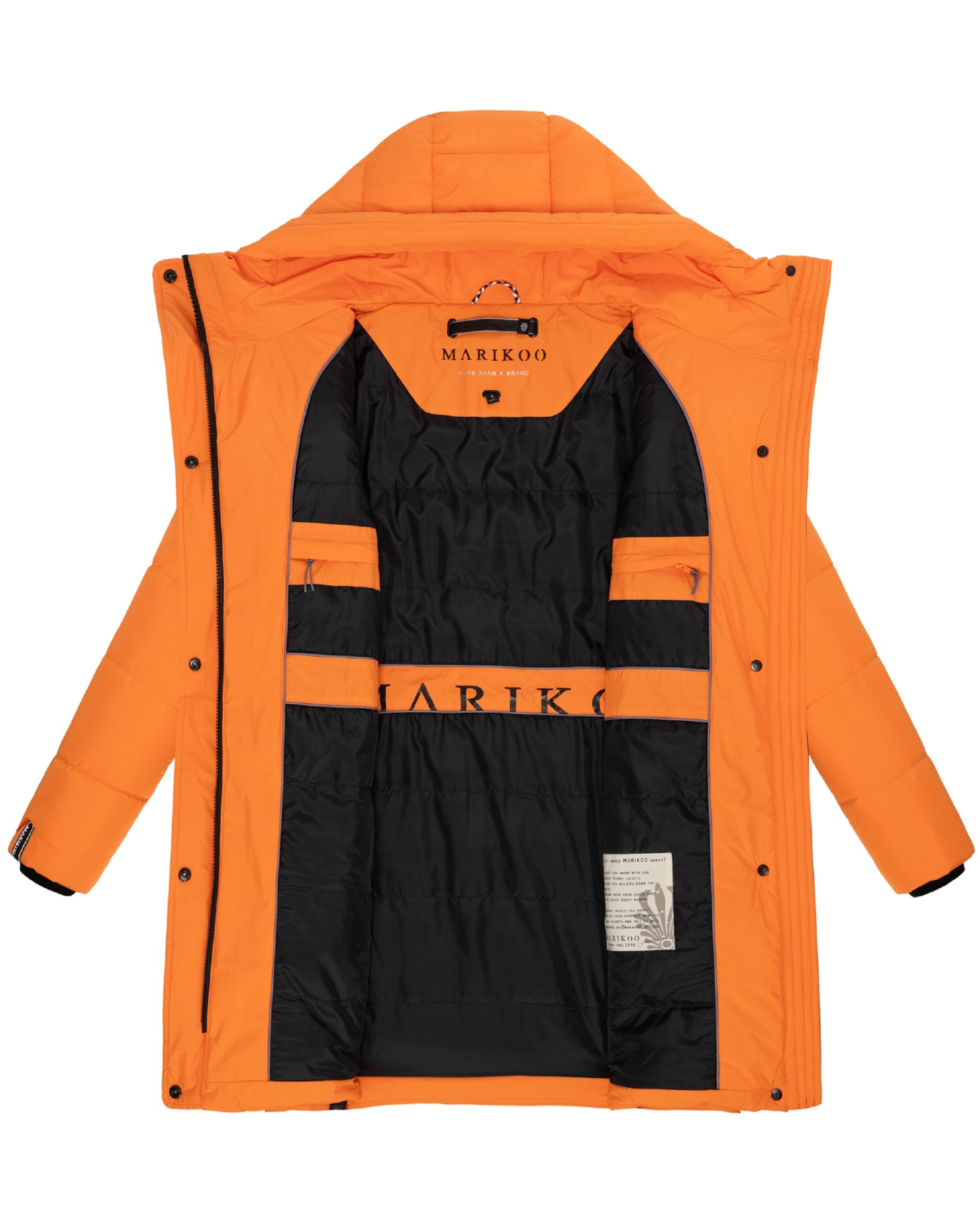 MARIKOO Vinterfrakke 'Karumikoo XVI' i orange