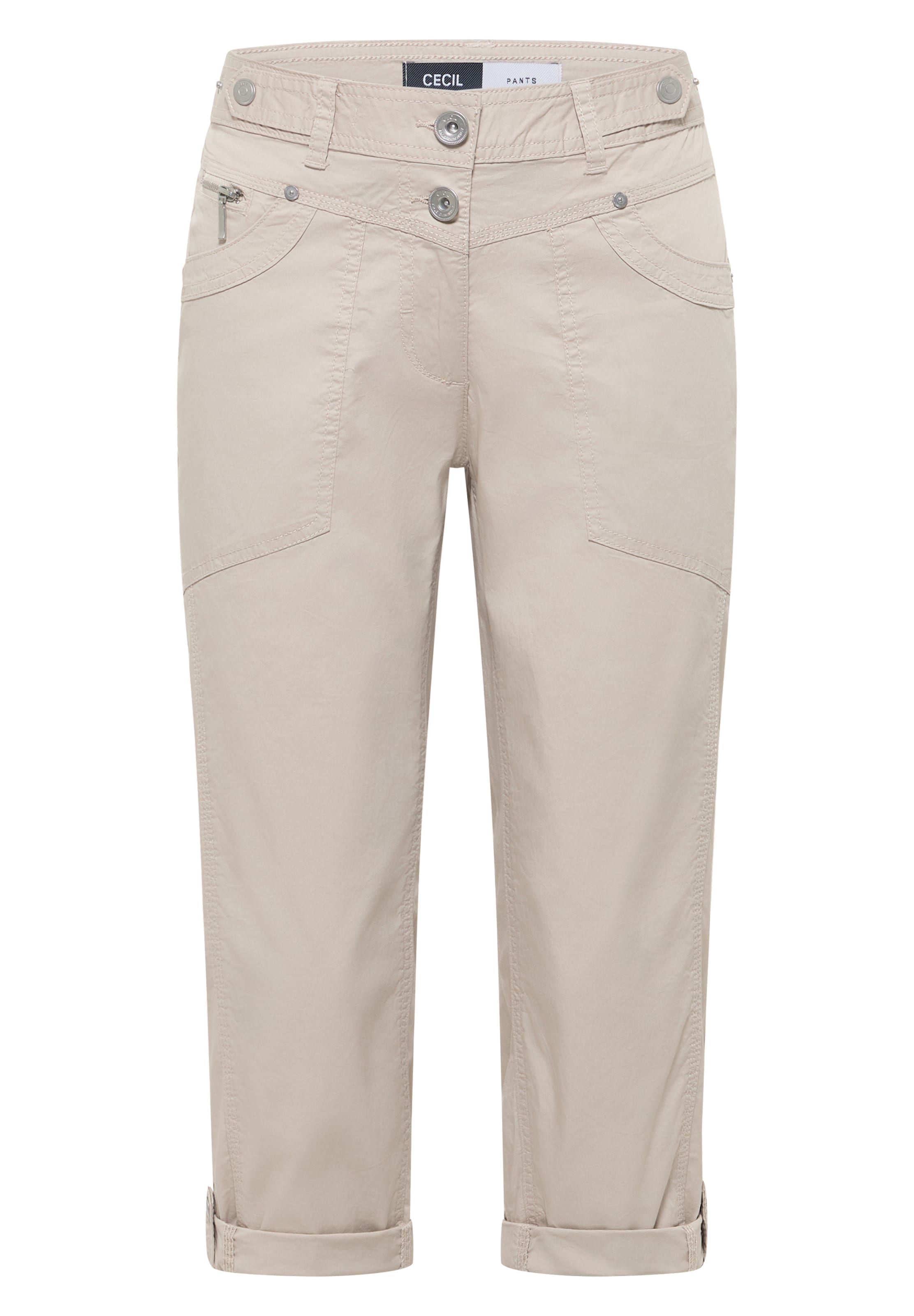 CECIL Pants 'New York' in 34/Short in Cream, Item view