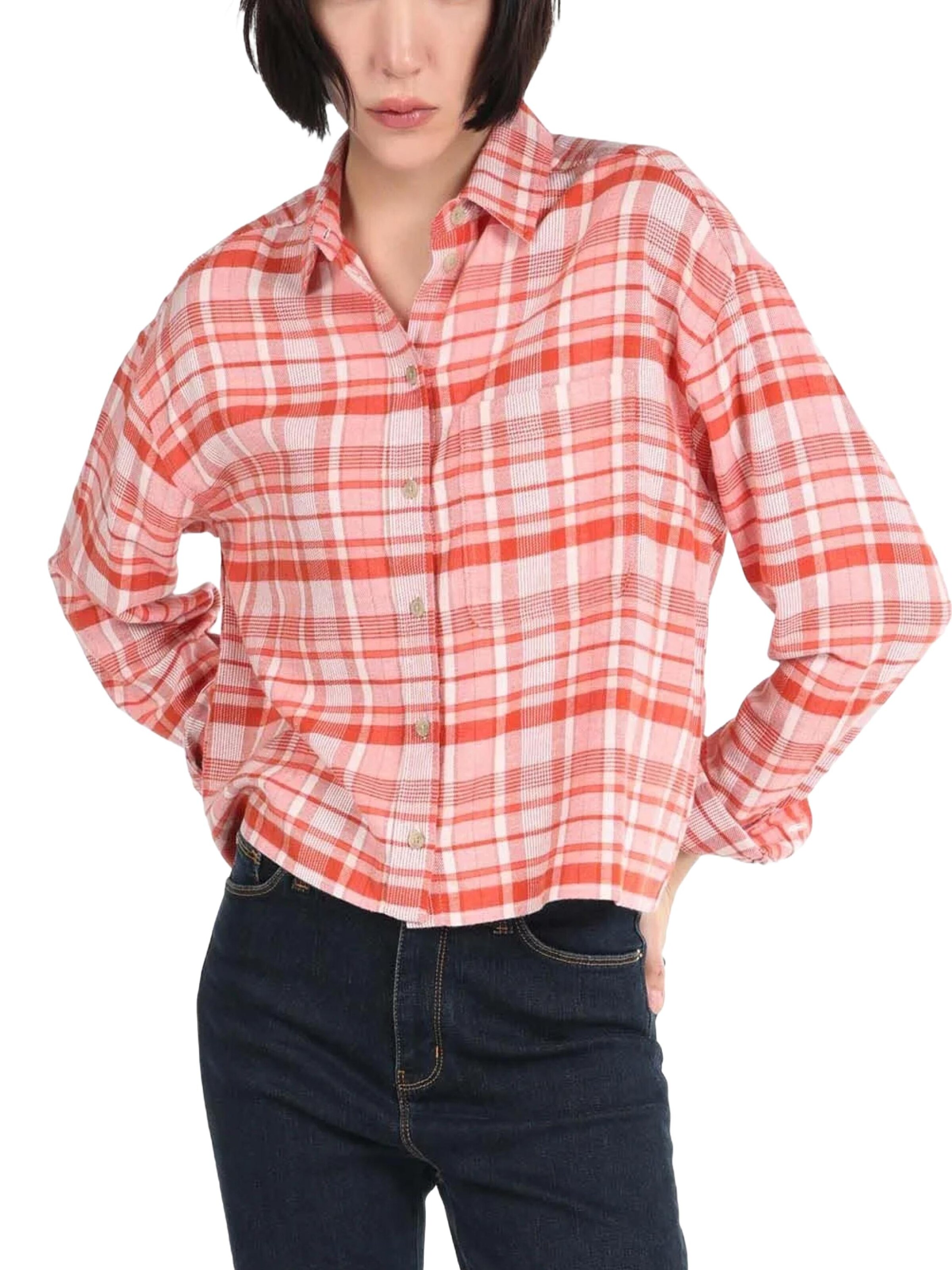 Colin's Blouse in Orange