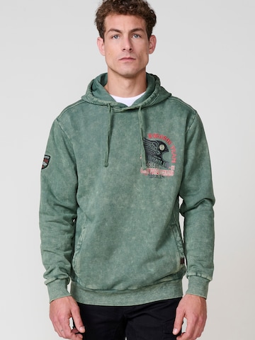 KOROSHI Sweatshirt i grøn