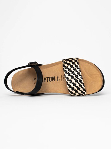 juoda Bayton Sandalai 'LEGANES'