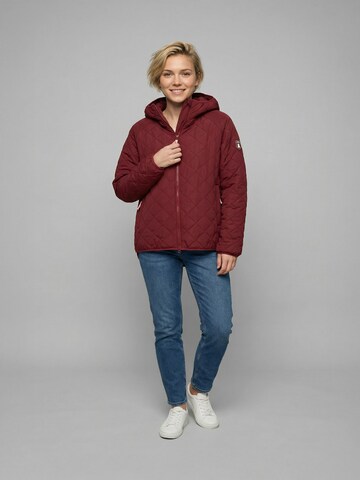 Derbe Between-Season Jacket 'Quiltby' in Red
