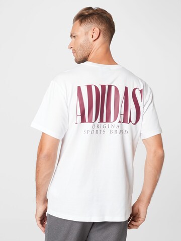 Tricou de la ADIDAS ORIGINALS pe alb