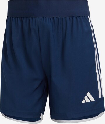 ADIDAS PERFORMANCE Workout Pants 'Tiro 23 Competition Match' in Blue: front